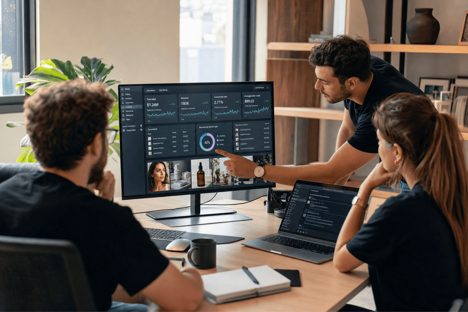 The Sagum team, senior operators behind the strategy
