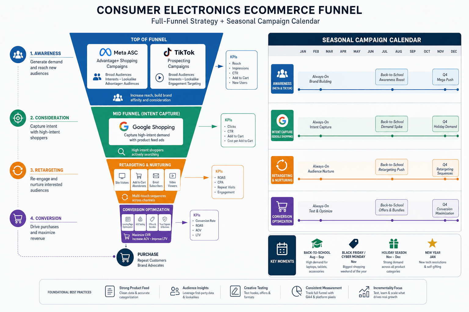 The advertising strategy for a Consumer Electronic Brands business