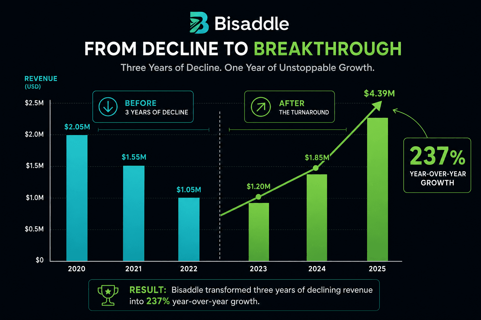 Bisaddle results
