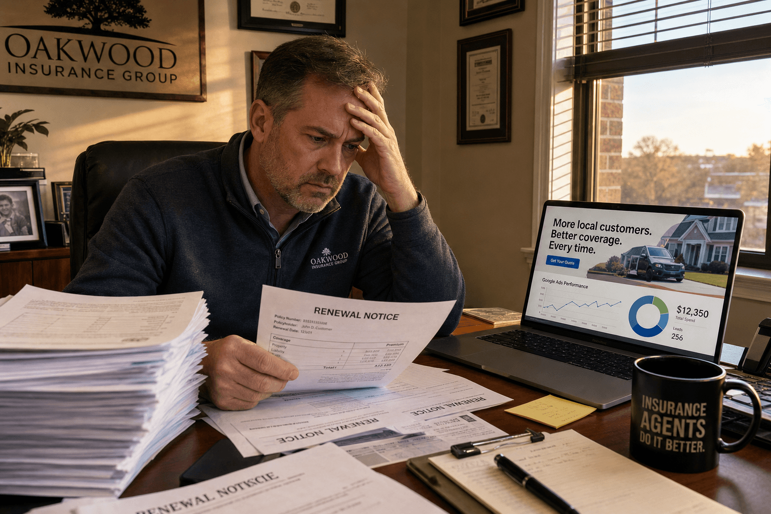 The reality of marketing a Insurance Agencies business