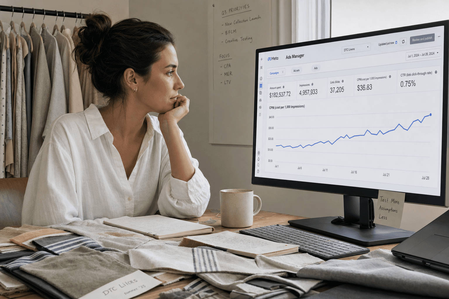 The reality of marketing a Linens Brands business