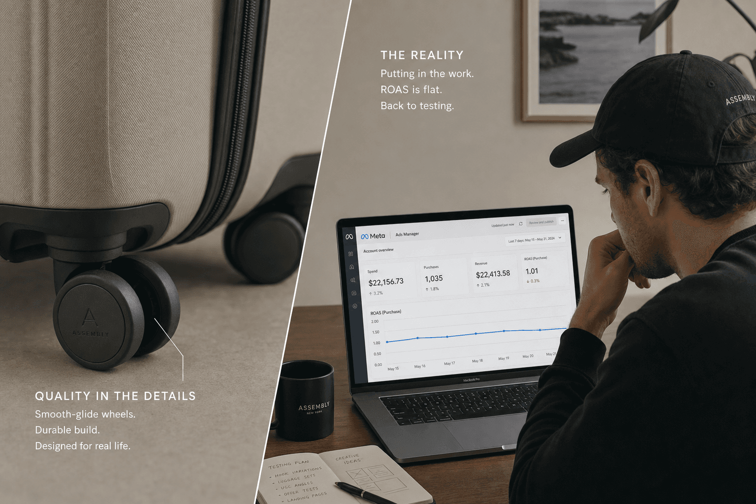 The reality of marketing a Luggage Brands business
