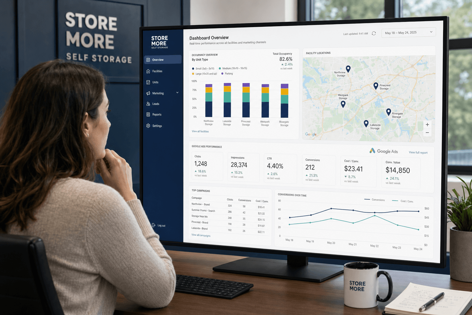 How AI gives Self-Storage Facilities an edge